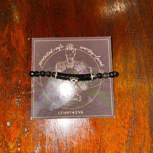 Evil Eye Black Beaded Bracelet